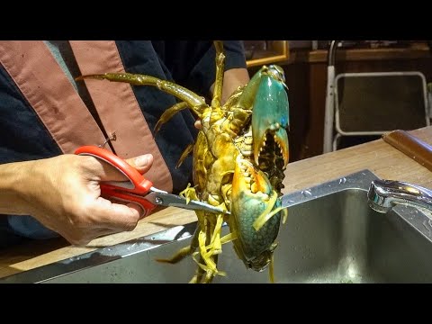 Steamed Mud Crab, Crab Fried Rice / 清蒸螃蟹, 蟹肉炒飯 - Seafood in Taiwan