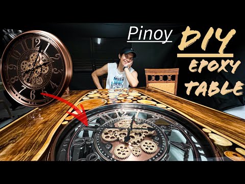 HOW TO MAKE EPOXY TABLE /TIME MECHANISM