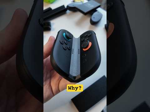 Weird Joy-Con grips for the Nintendo Switch 2 #3dprinting