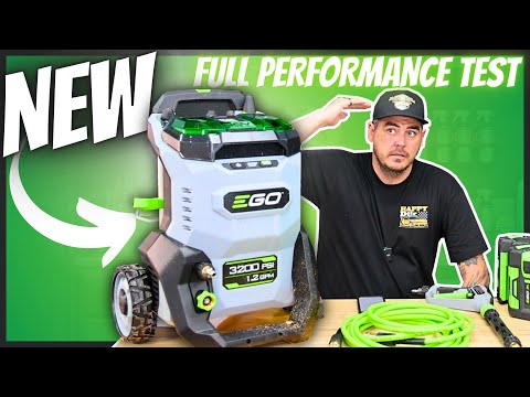 EGO BATTERY POWERED PRESSURE WASHER - Full Test and Review!