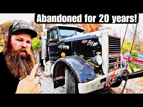 Can We Get This 1969 Peterbilt Wrecker Back 1800 miles… Will It Start??