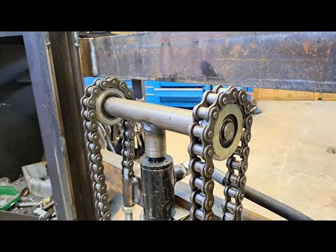 Producing Tractor forklift attachment