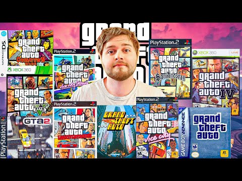 I Played and Ranked EVERY Grand Theft Auto Game