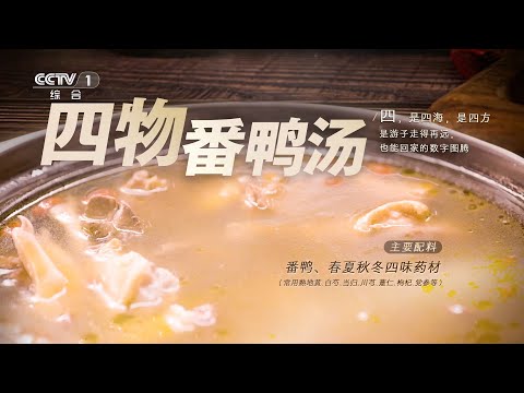 [三餐四季]四物番鸭汤 是四海，是四方，是回家的图腾|CCTV