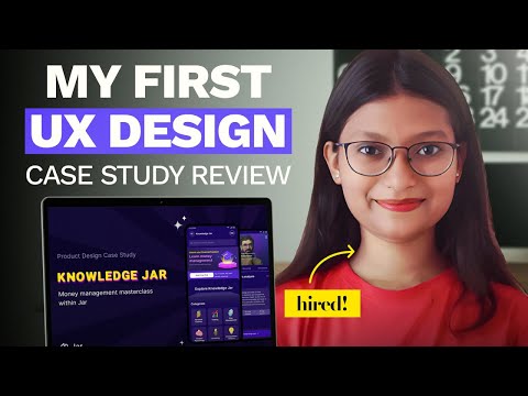 My FIRST UX Design Case Study that got me HIRED
