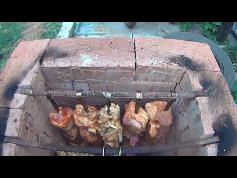 ШАШЛЫК из КУРИЦЫ в ТАНДЫРЕ | Шашлык в тандыре | Как пользоваться кирпичным тандыро /топим баню