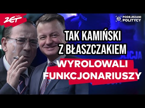 Ujawniamy jak Kamiński z Błaszczakiem wyrolowali funkcjonariuszy. Lawina pozwów