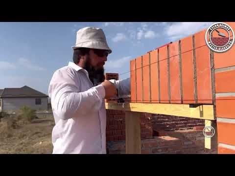 Оконная перемычка без угольника-дом по Немецкой инженерной технологии.