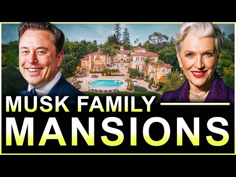 Inside The Musk Family's Luxury Homes