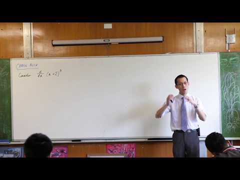 Chain Rule (1 of 3: Introducing a substitution)