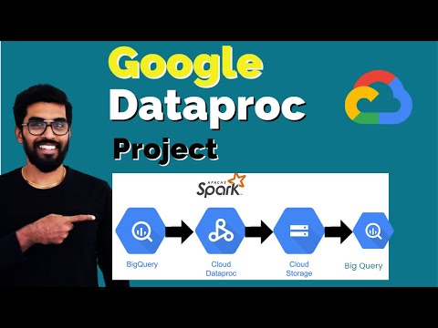 Google Dataproc and BigQuey Project