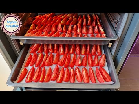 ‼️ARTIK KIŞIN DOMATES ALMIYORUM🤚BU TARİFİ YAPMADAN KIŞA GİRMEYİN✅️domates konservesi