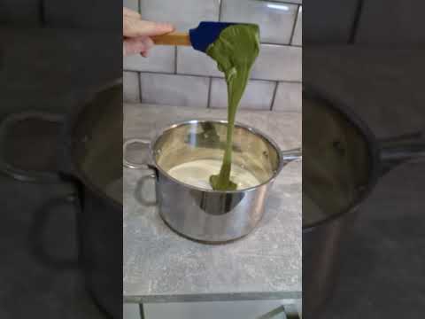 EASY PISTACHIO PANNA COTTA RECIPE #shorts