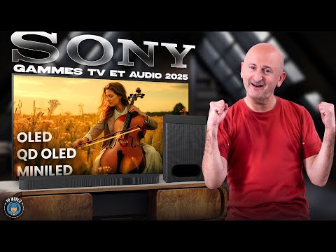 SONY: TOUT SAVOIR sur Gamme TV et Audio 2025, depuis TOKYO (chapitrée)