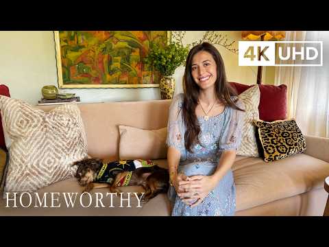HOUSE TOUR | A 1930s Spanish-Style Los Angeles Apartment with Vintage & Eclectic Style | 4K