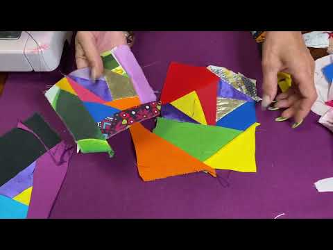 БЕЗ КРОЯ БЕЗ РАСЧЁТОВ ПРОСТО БЕРЁМ И ШЬЁМ мастер класс Гелла Чара/PATCHWORK STEP BY STEP Gella Chara