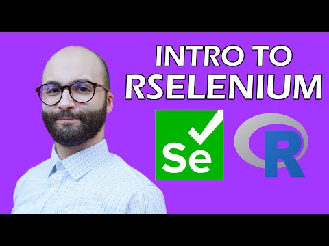 Introduction to Selenium Using R (RSelenium)