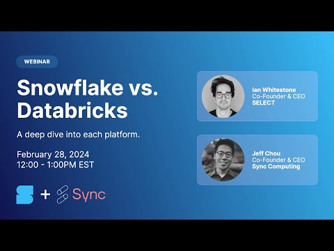 Snowflake vs. Databricks: A deep dive
