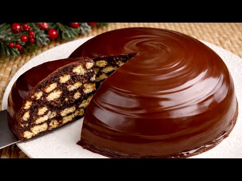 I Always Make This Chocolate Cake for Christmas and holidays! Quick and Easy!
