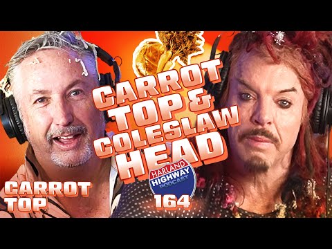 CARROT TOP - TOUGH LOVE hair advice, new props, a new opening act, and a kids book carrot adventure!