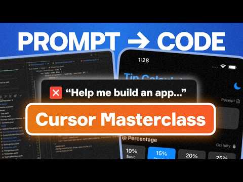How to Build an App with AI using Cursor - (FULL TUTORIAL)