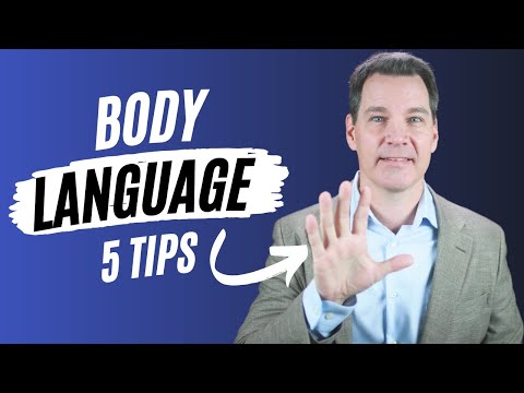 5 Public Speaking Body Language Tips