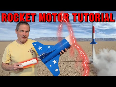 Build tutorial for our best sugar rocket motor