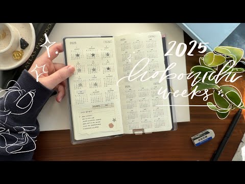 How I use my hobonichi weeks mega | 2025 | LindseyScribbles