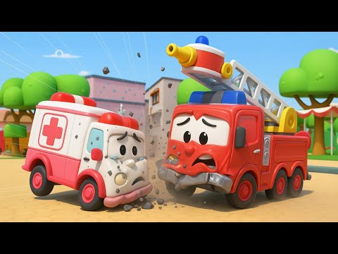 救护车撞上消防车  |  儿童应急车辆  |  汽车修理