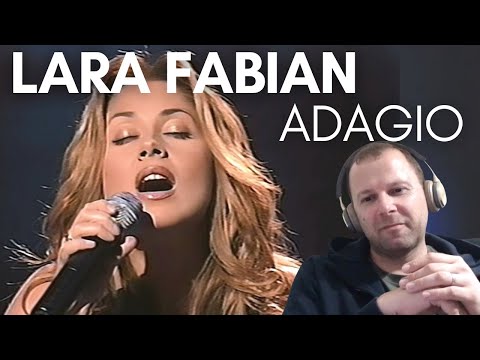 LARA FABIAN reaction: ADAGIO (Live)
