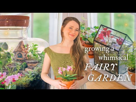 Making a Whimsical Windowsill Garden & Fairy Terrariums πΏ What I Learned From My Cottage Garden