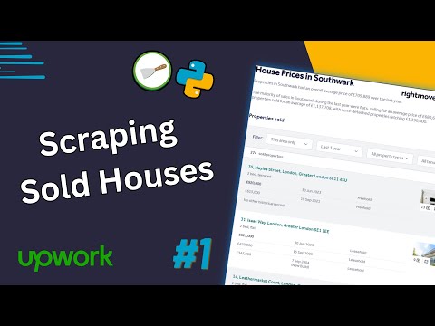 Scraping House Prices | Upwork Paid Project #1