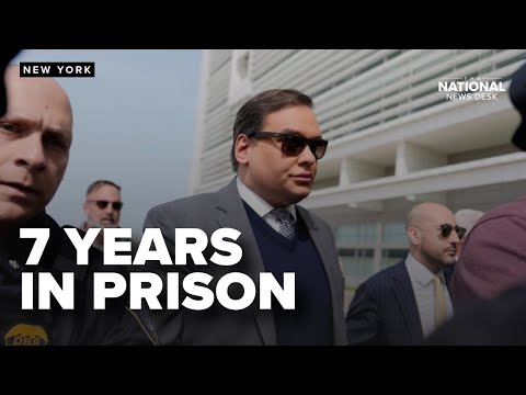 Ex-Rep. George Santos sentenced to over 7 years in prison