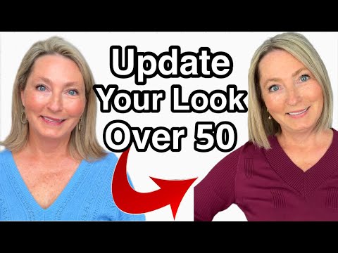 Look Younger by Updating Your Look Over 50