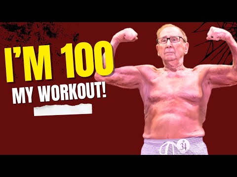 Andrew Bostinto (100) Looks Like 60! World's Oldest Bodybuilder!