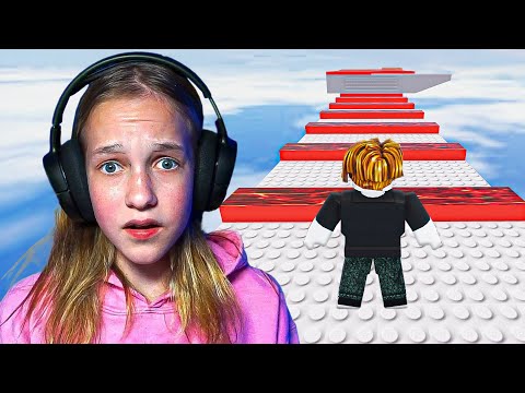 Making my sister play the HARDEST roblox game