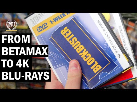History of Home Video | VHS | Betamax | DVD | Blu-ray