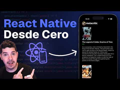 Curso REACT NATIVE para Principiantes + Aplicación DESDE CERO con Expo