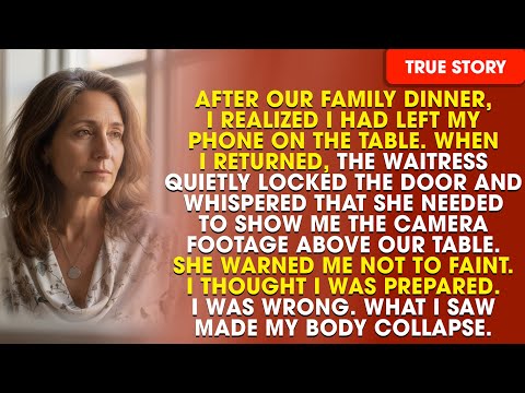 As I Was Leaving, the Waitress Locked the Door and Whispered, “Promise You Won’t Pass Out”