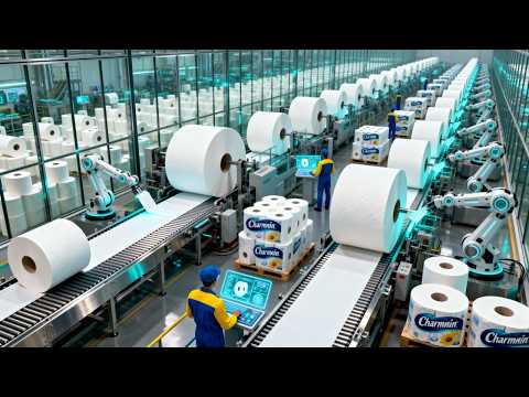 How the $100-per-Roll Luxury Toilet Paper Is Made—The World’s Most Absurd Daily Luxury (Full Process