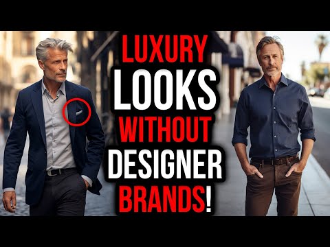 How to Look Like a GENTLEMAN Without Designer Brands! (MEN 50+)