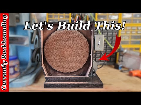 Cerium Oxide Carpet Wheel Plans // Lapidary Equipment You Can Build At Home!