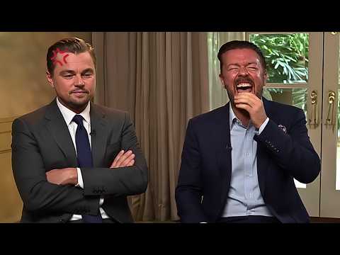 Ricky Gervais Brutally Tearing Down Celebrities on Live TV!