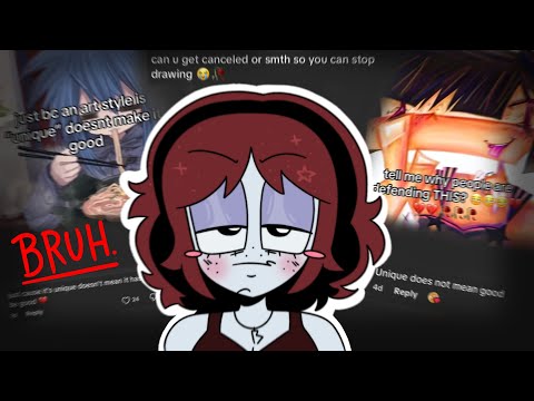 TIKTOK HATES UNIQUE ART STYLES…. || (art + commentary)