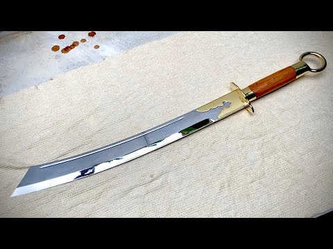 How l made a sword from an old spring