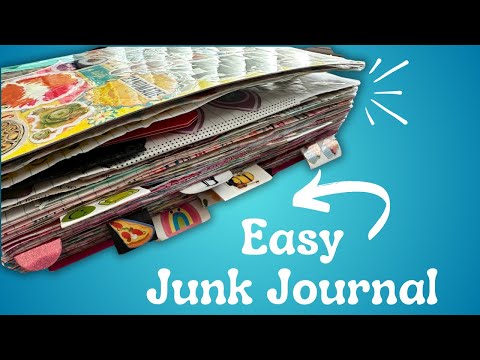 How I JUNK JOURNAL using a Composition Notebook💥