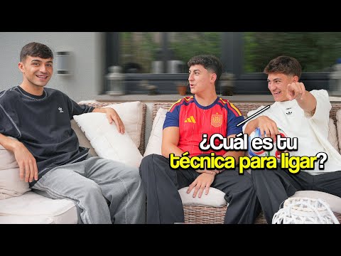 CHARLANDO con PEDRI ¿Cuál es tu técnica para ligar?