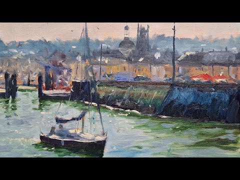 Do you want your oil paintings to be loose and sparkle! If yes, then watch this.