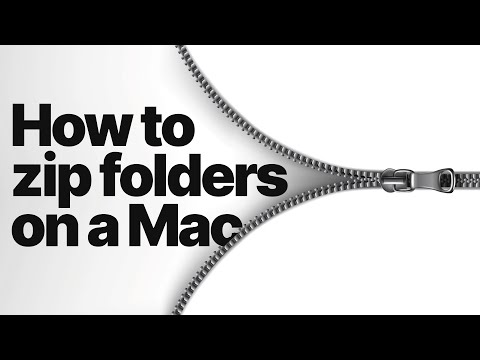 How To Zip Folders And Files On a Mac