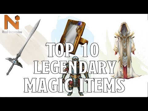 Top 10 D&D 5e Legendary Magic Items | Nerd Immersion